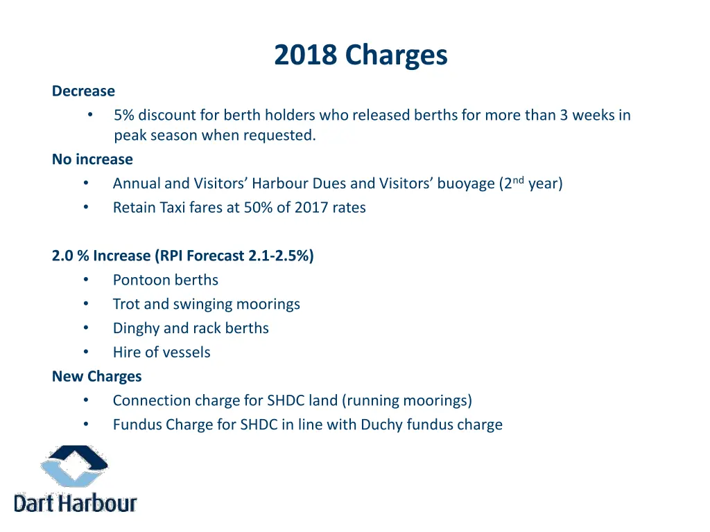 2018 charges