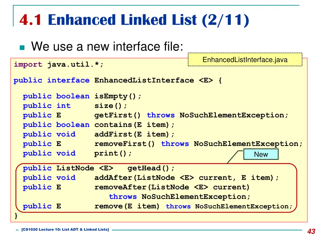 4 1 enhanced linked list 2 11