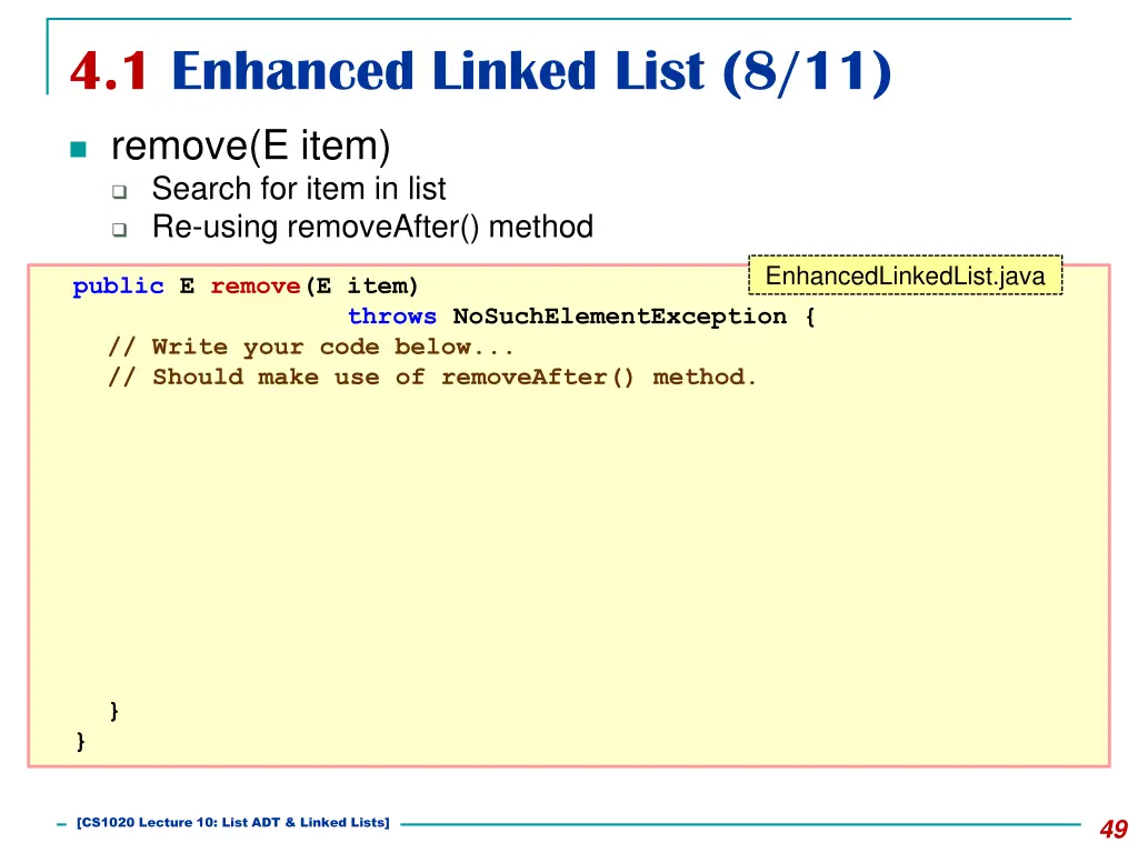 4 1 enhanced linked list 8 11