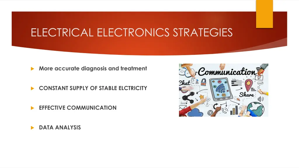 electrical electronics strategies