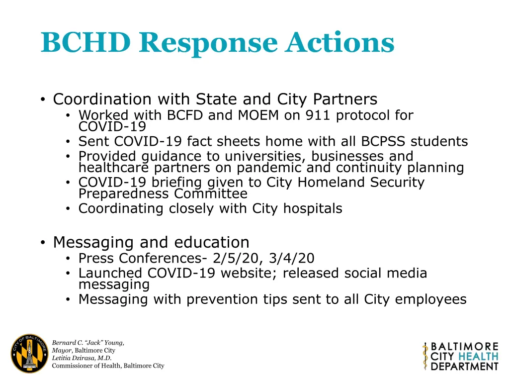 bchd response actions 1