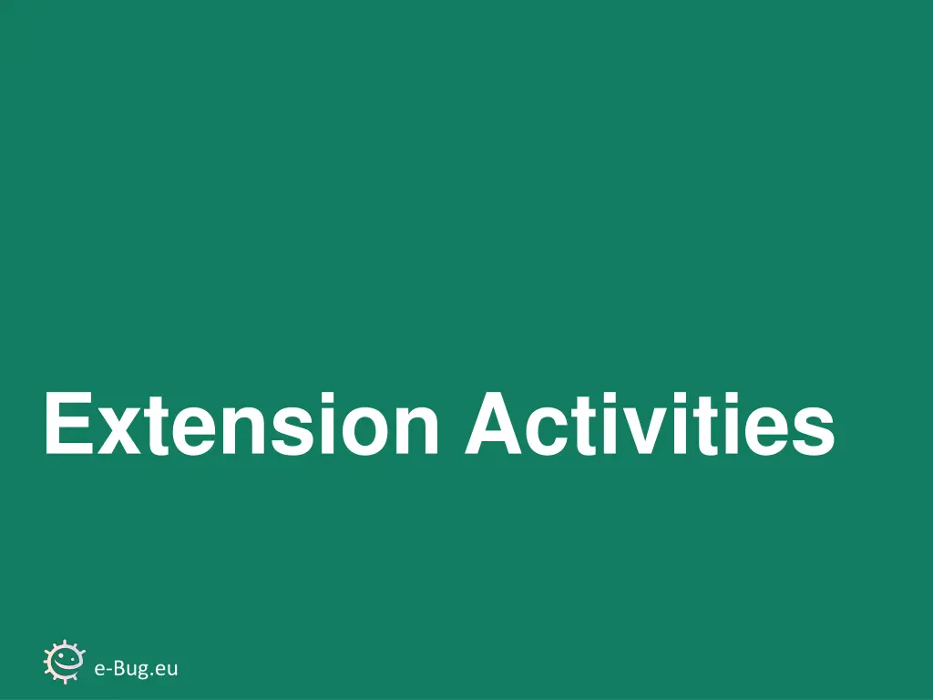 extension activities