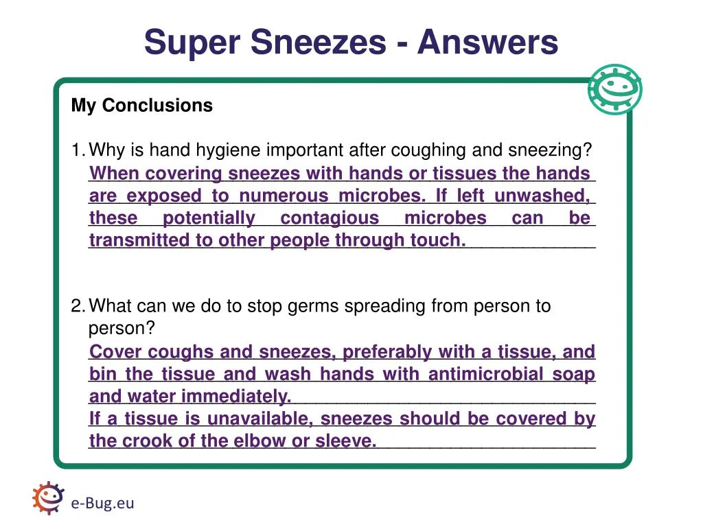 super sneezes answers 2