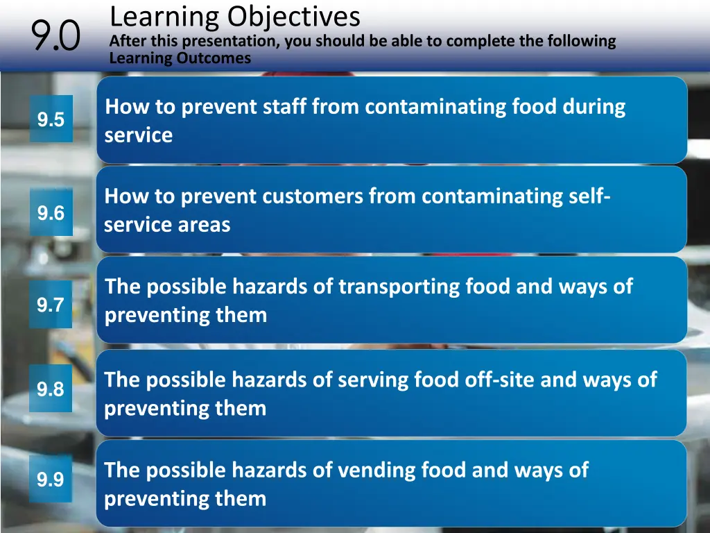 learning objectives after this presentation 1