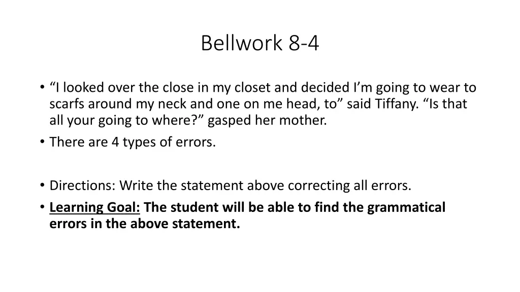 bellwork 8 4