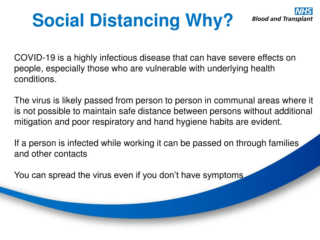 social distancing why