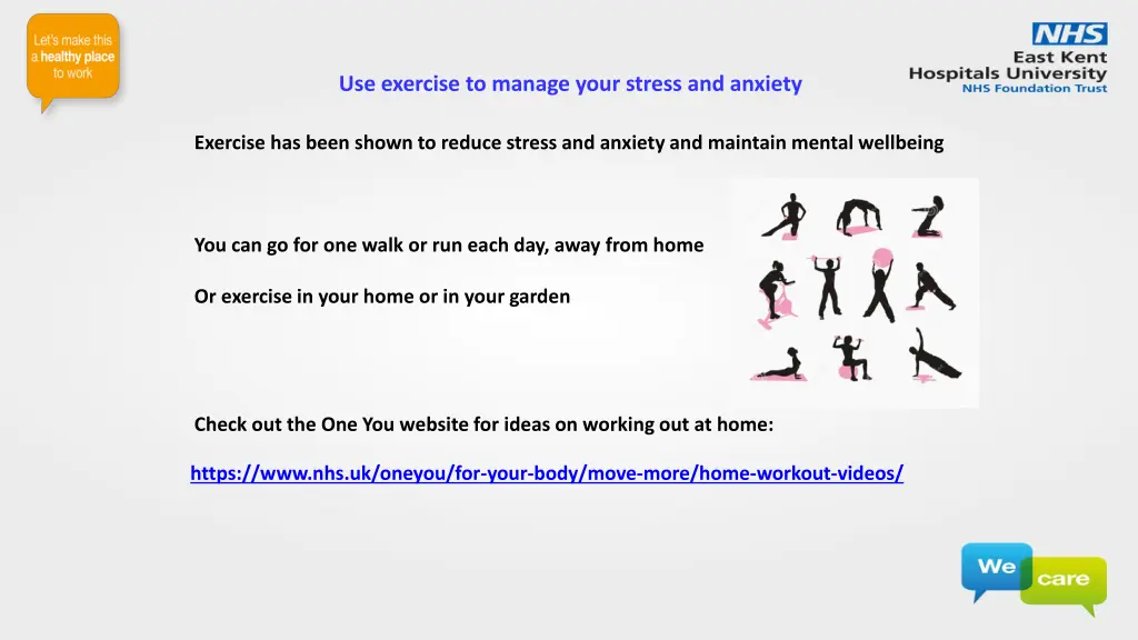 use exercise to manage your stress and anxiety