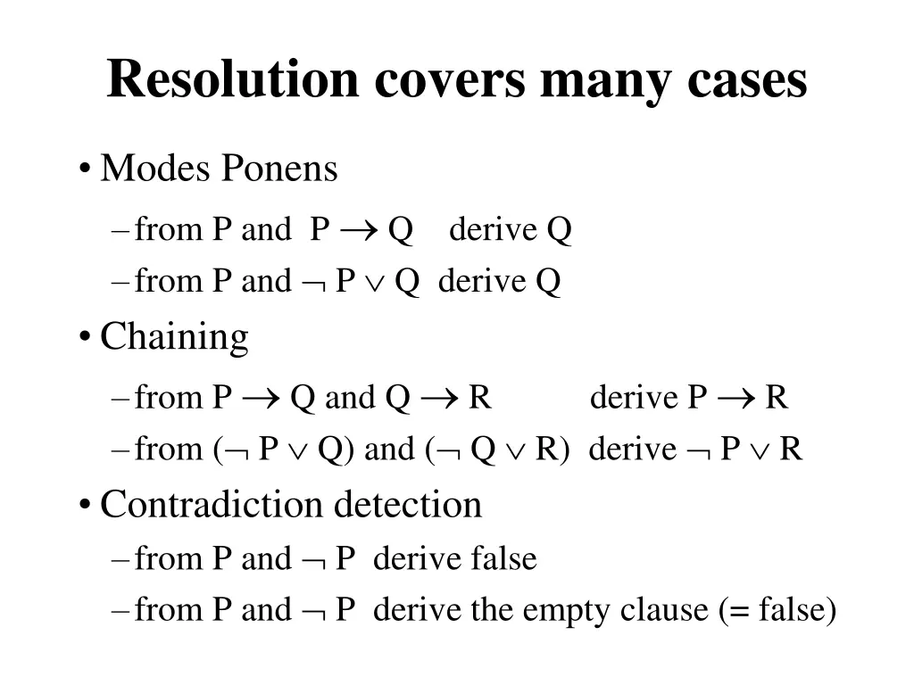 resolution covers many cases