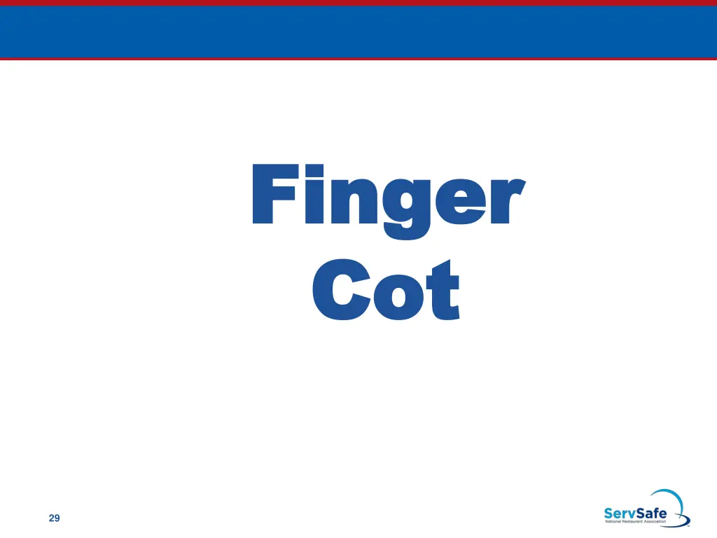 finger finger cot cot