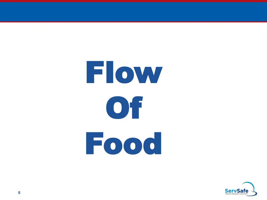 flow flow of of food food