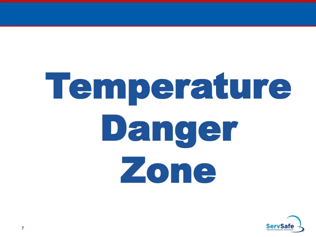 temperature temperature danger danger zone zone