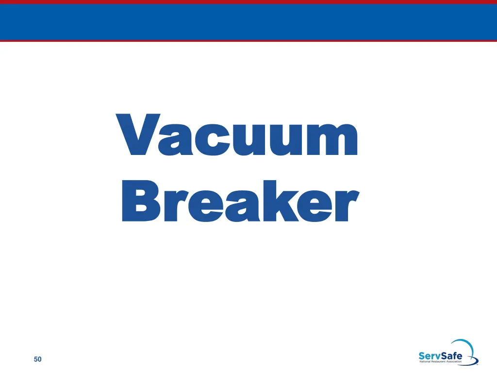 vacuum vacuum breaker breaker