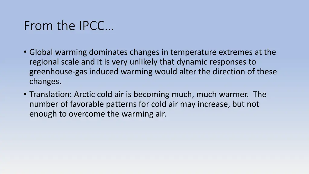 from the ipcc 1