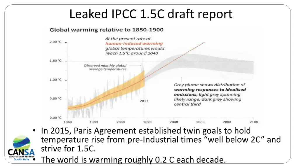 leaked ipcc 1 5c draft report