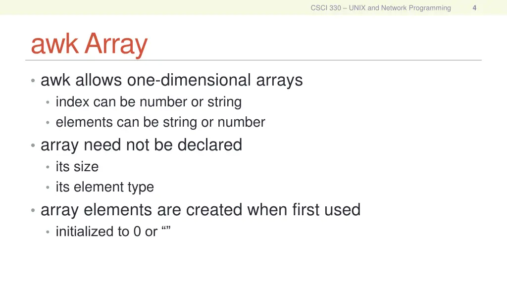 csci 330 unix and network programming 3