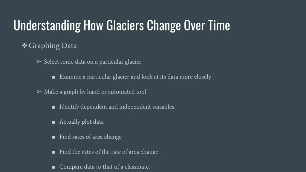 understanding how glaciers change over time 2