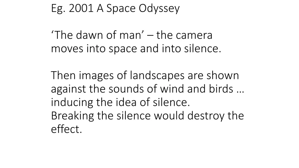 eg 2001 a space odyssey