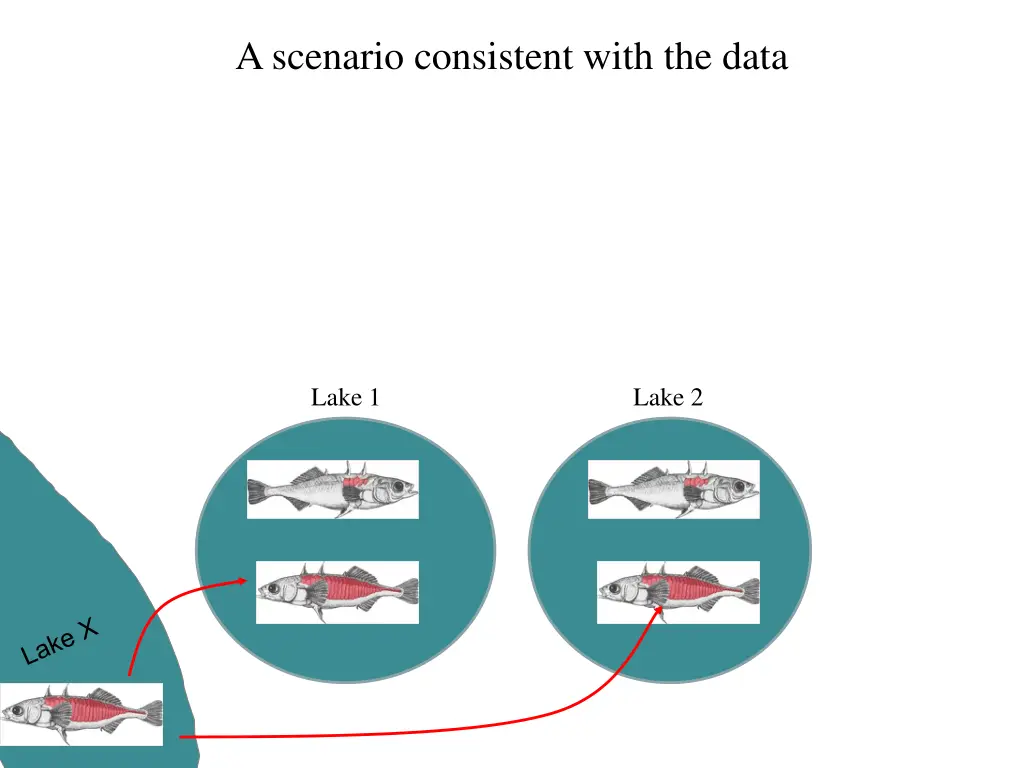 a scenario consistent with the data 2