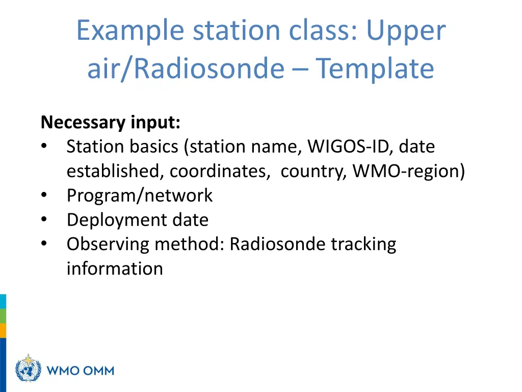 example station class upper air radiosonde 2