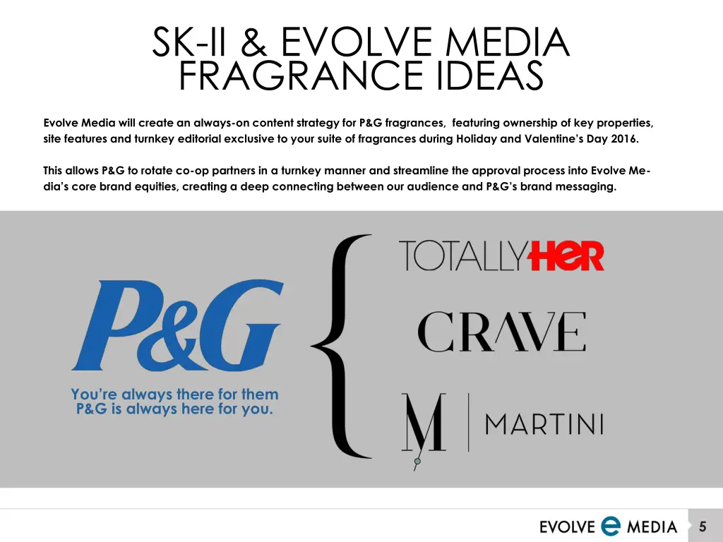 sk ii evolve media fragrance ideas