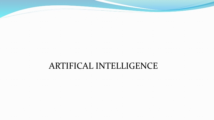 artifical intelligence