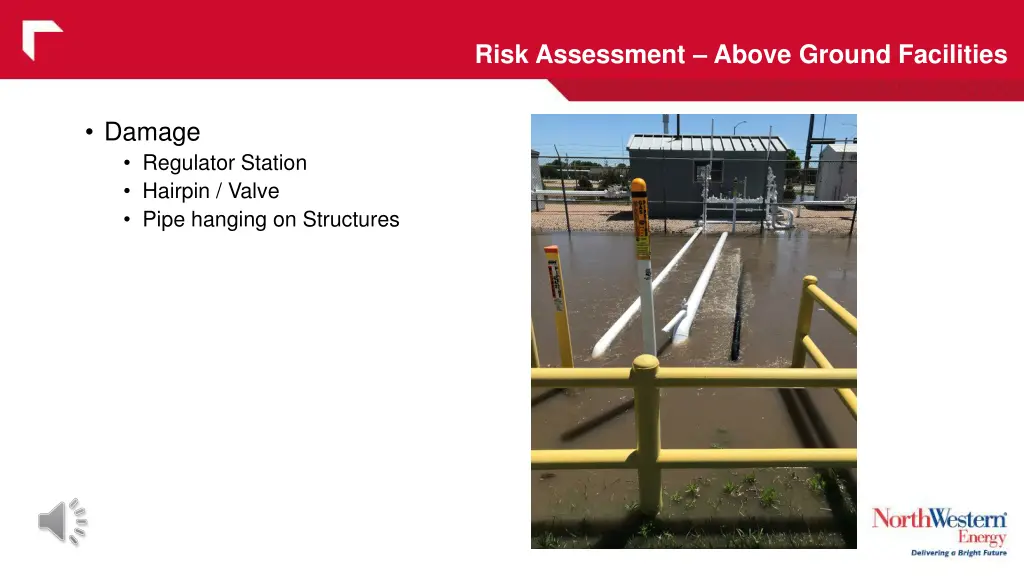 risk assessment above ground facilities 1