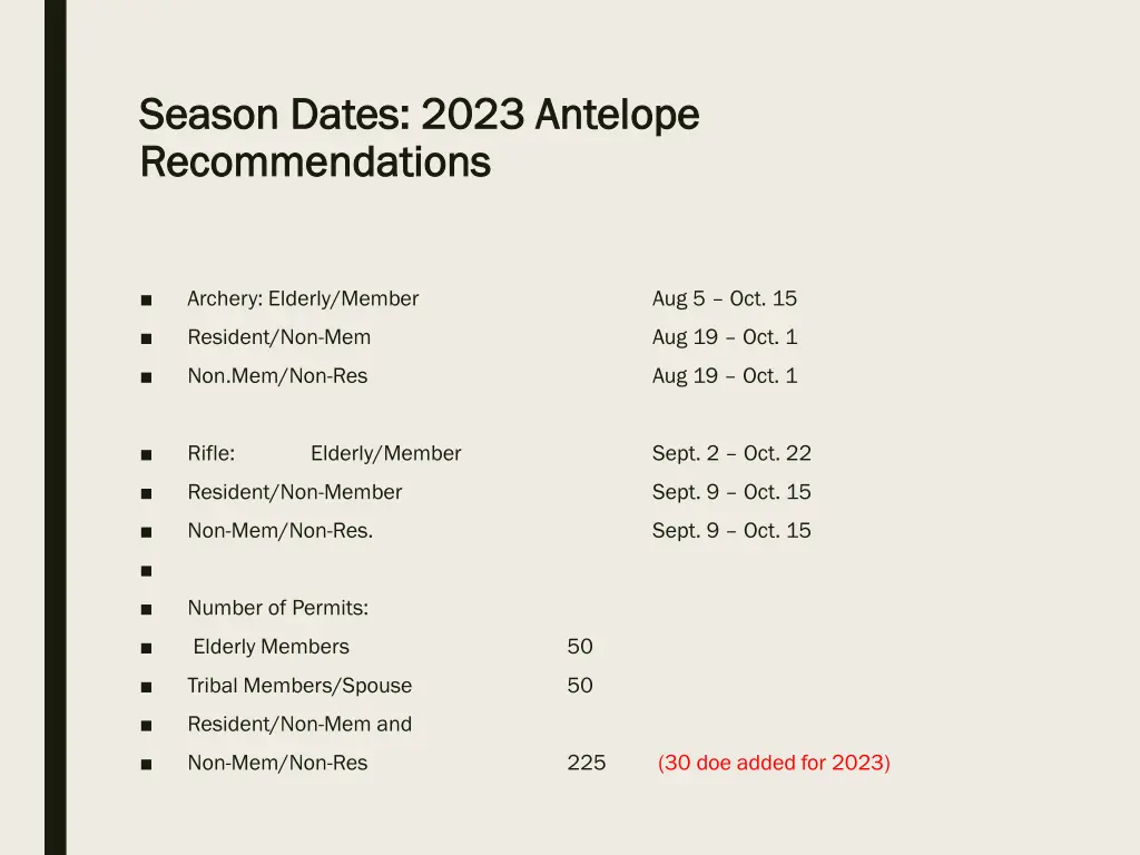 season dates 2023 antelope season dates 2023