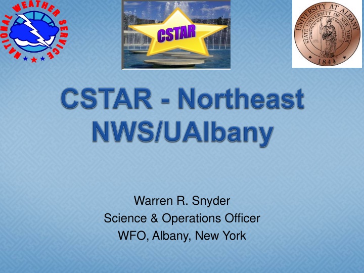 warren r snyder science operations officer