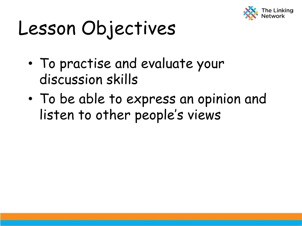 lesson objectives