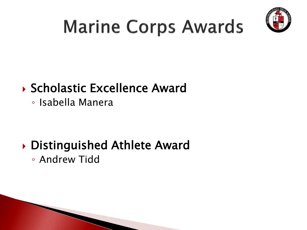 scholastic excellence award isabella manera