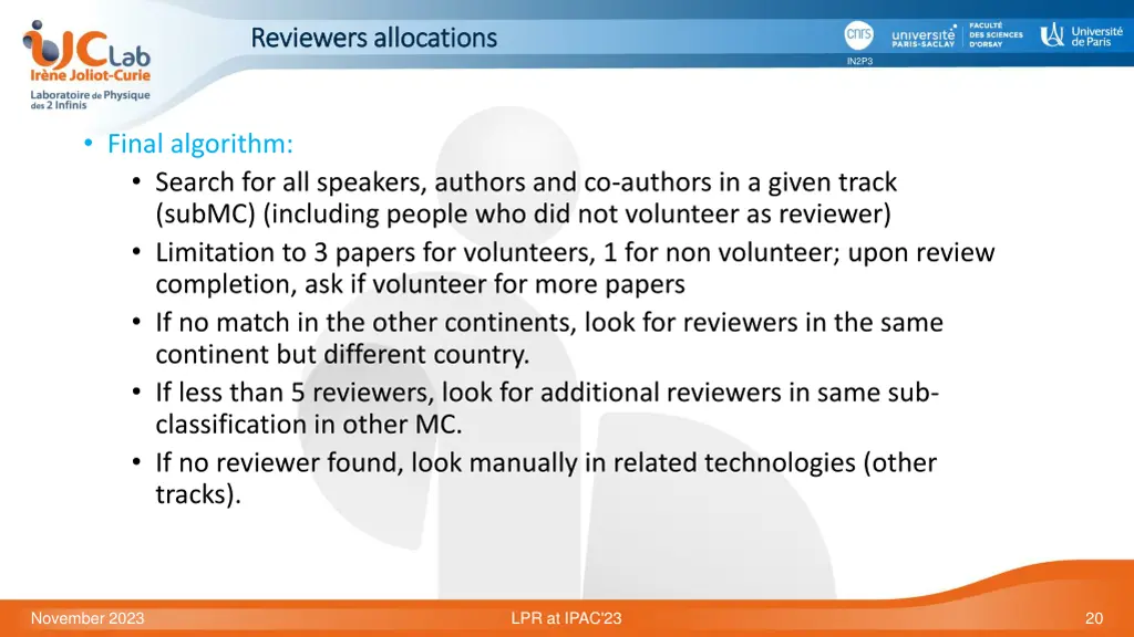 reviewers reviewers allocations allocations