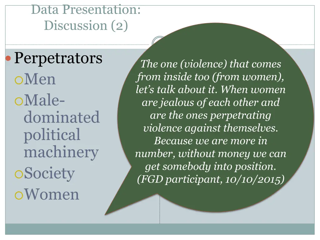 data presentation discussion 2