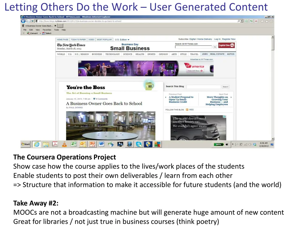 letting others do the work user generated content 1