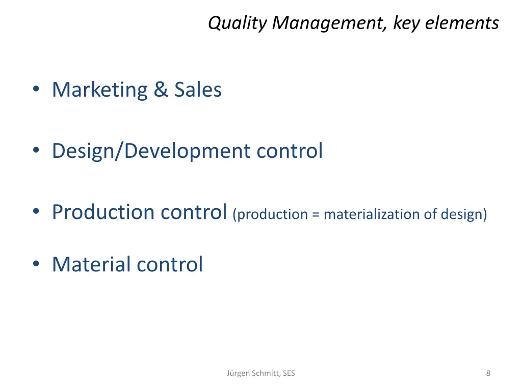 quality management key elements 1