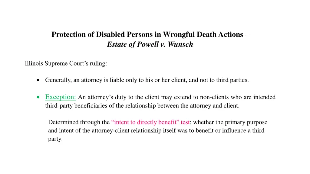 protection of disabled persons in wrongful death 4