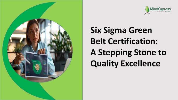 six sigma green belt certification a stepping