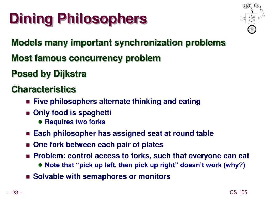 dining philosophers