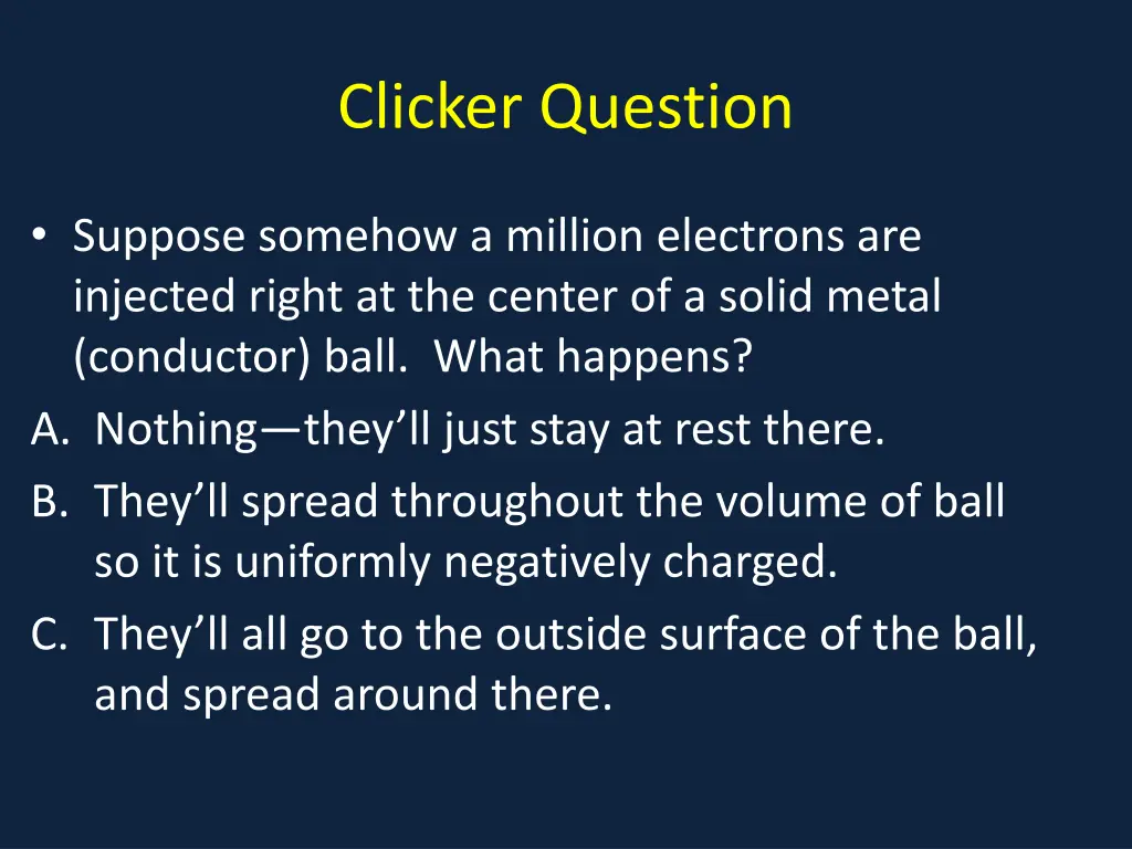 clicker question