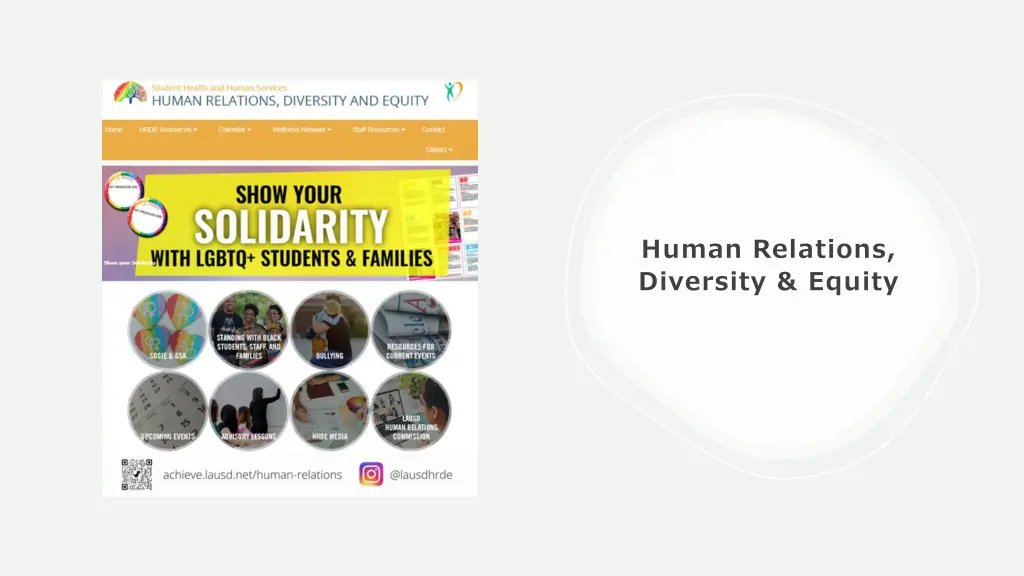 human relations diversity equity