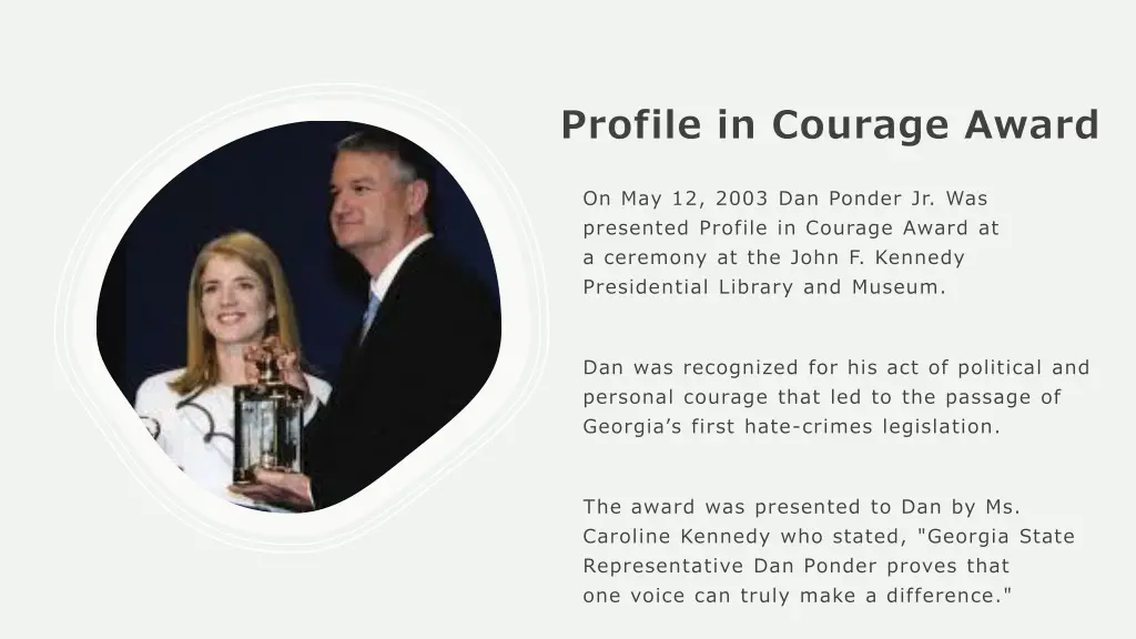 profile in courage award