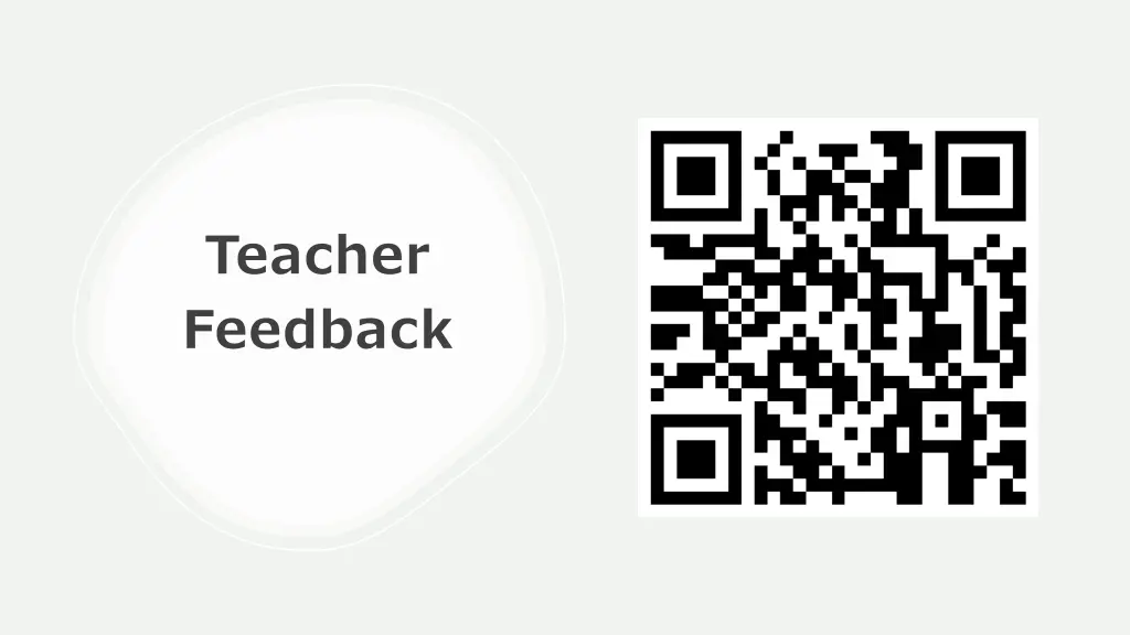 teacher feedback