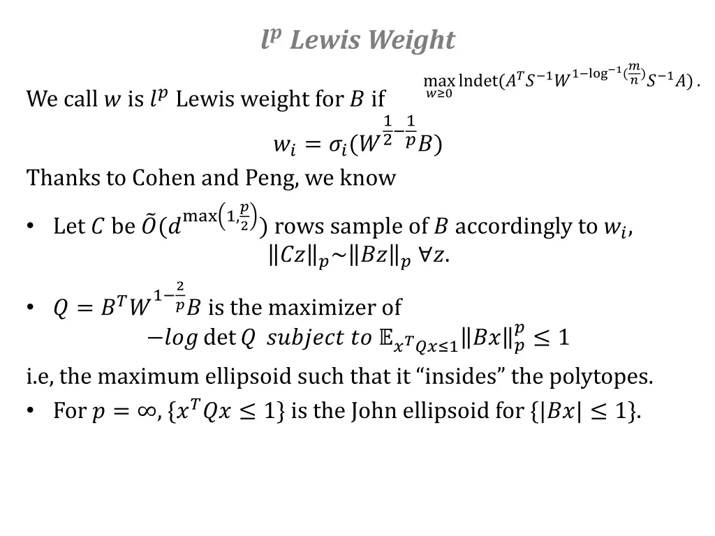 lewis weight