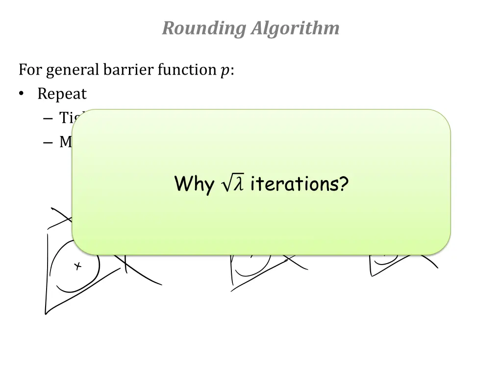 rounding algorithm