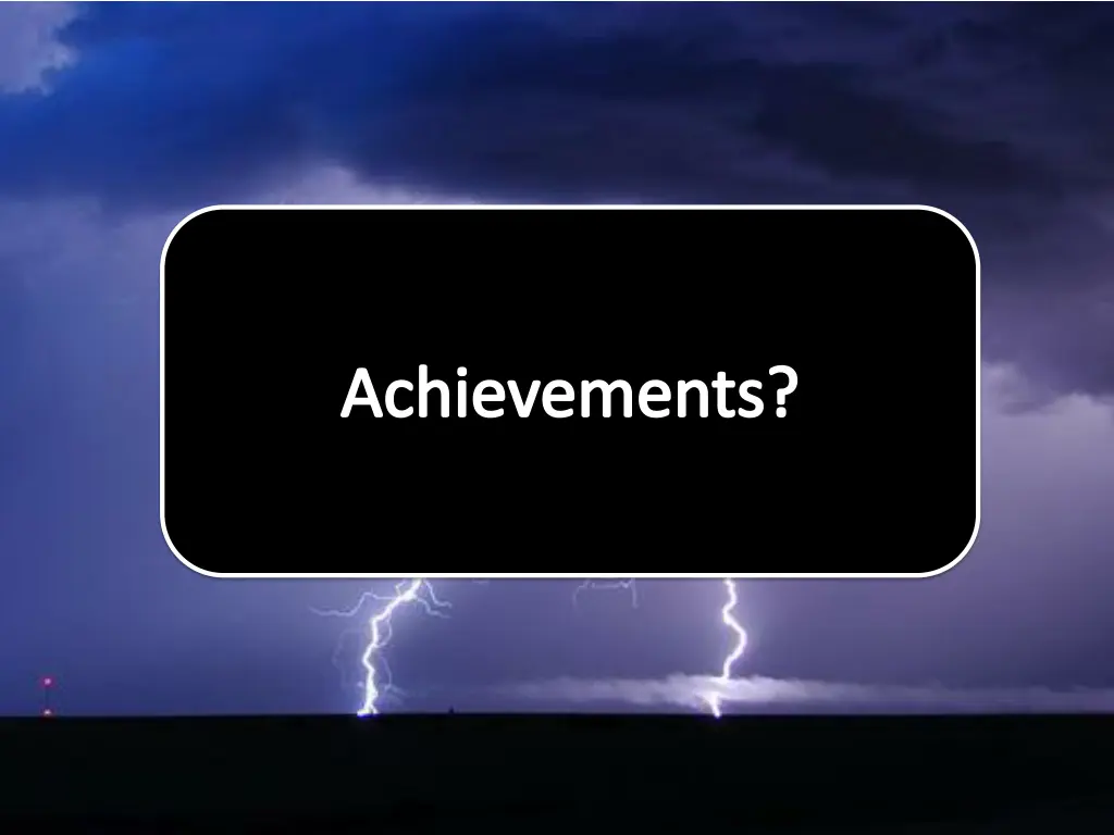 achievements