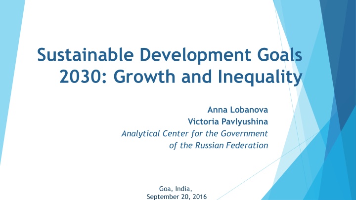 sustainable development goals 2030 growth