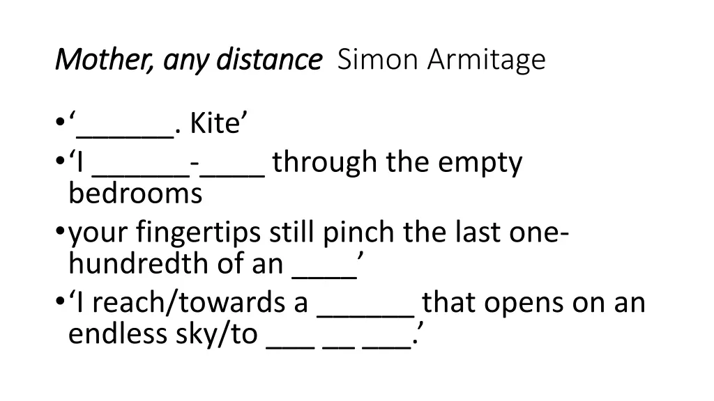 mother any distance mother any distance simon 2