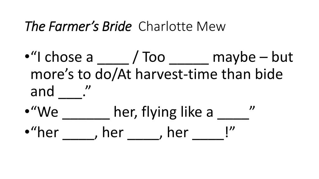 the farmer s bride the farmer s bride charlotte 2