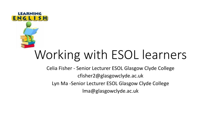 working with esol learners