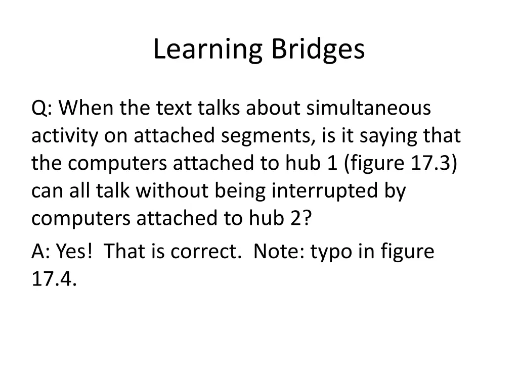 learning bridges