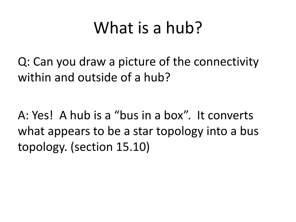 what is a hub